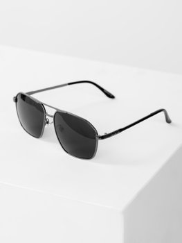 Sonnenbrille Pilotenbrille Schwarz 7010