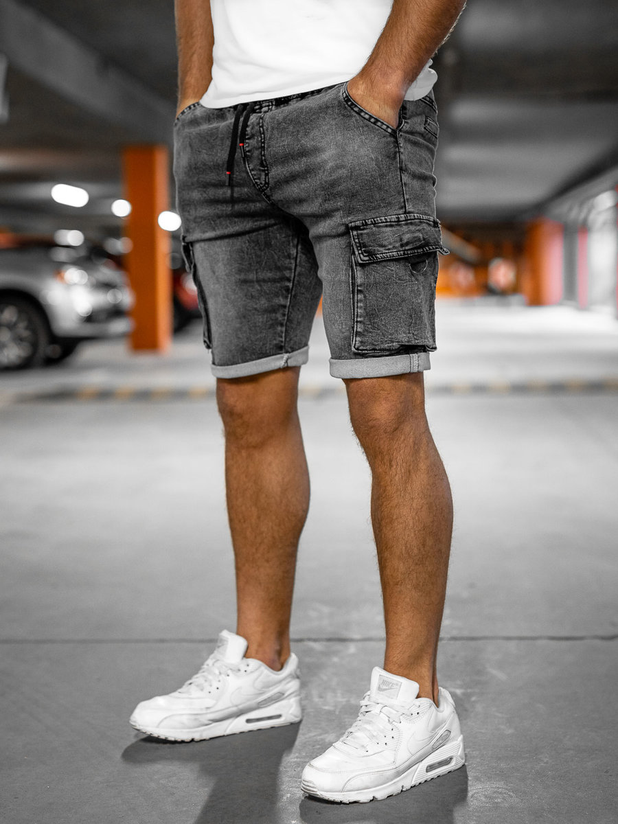 Weiß M Rabatt 57 % HERREN Jeans Elastisch Jack & Jones Shorts jeans 