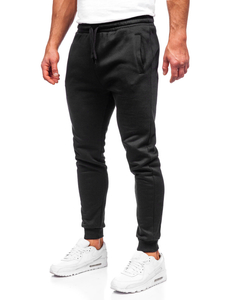 Herren Hose Jogger Pants Schwarz Bolf CK01