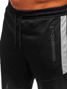 Herren Kurze Sporthose Schwarz Bolf 8K1500